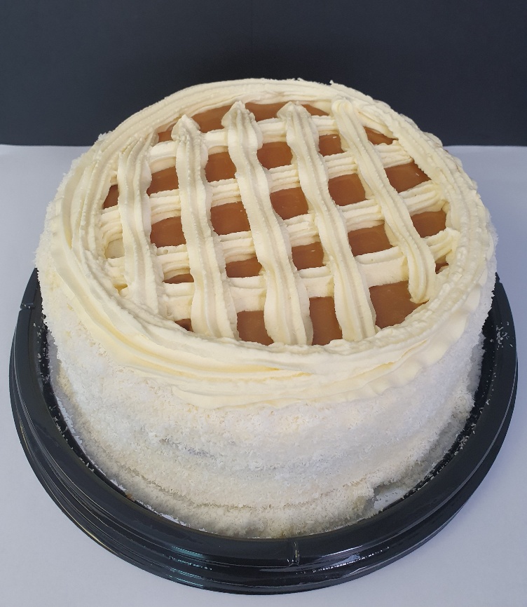 Vanilla-Caramel cream cake