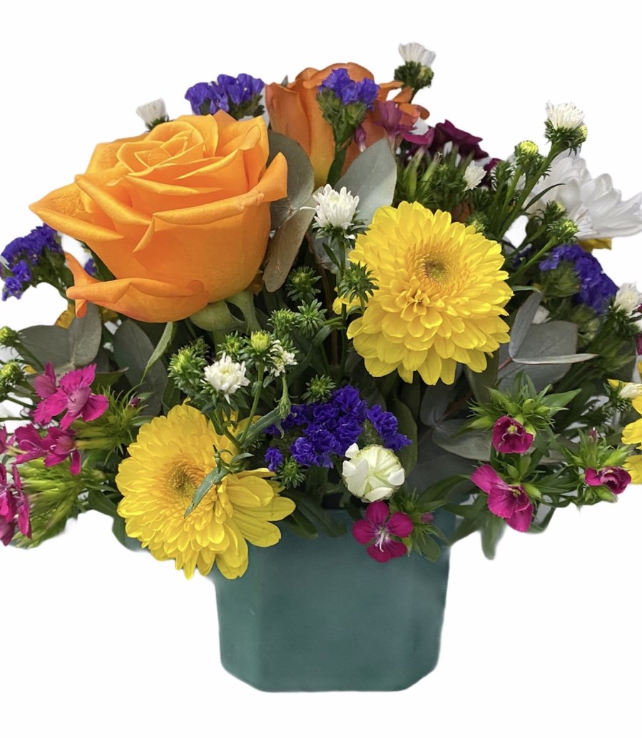 A posy of flowers 
